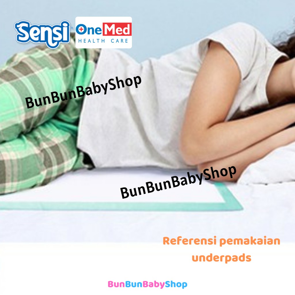 Underpads Sensi Surepad Dewasa Bayi Murah Perlengkapan Tidur Baby New Born Perlak Matras Alas Ompol