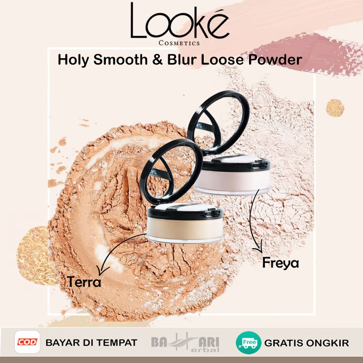 Looke Cosmetics Holy Smooth & Blur Loose Powder Series