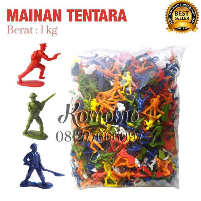 Mainan Tentara Plastik Per Kg | Mainan Anak Laki-Laki