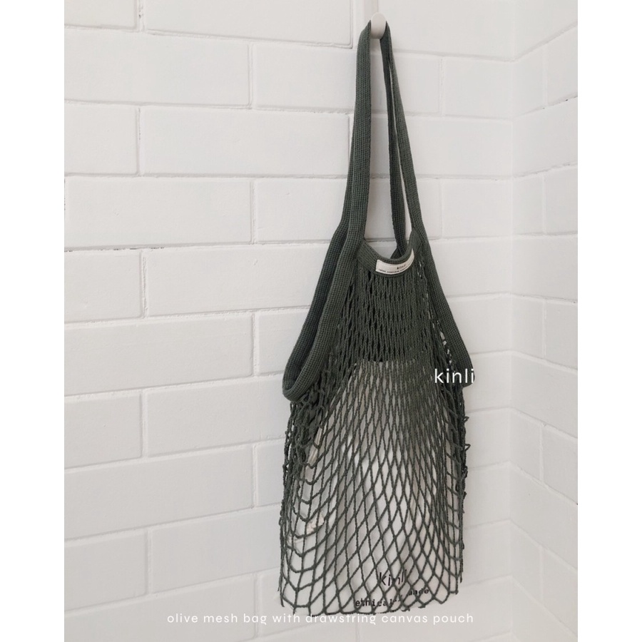 mola mesh shopping bag eco friendly grocery cotton net bag reusable tas jaring katun ramah lingkungan