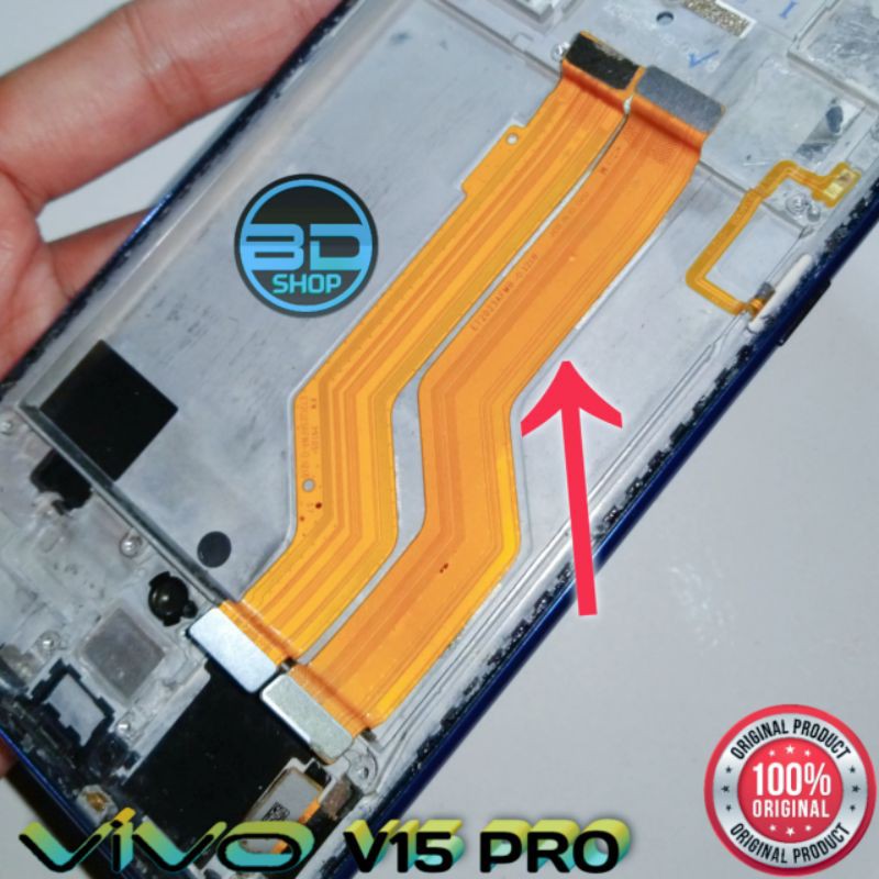 ORIGINAL ASLI COPOTAN Flexible Flexibel Flexi Kanan LCD VIVO V15 PRO