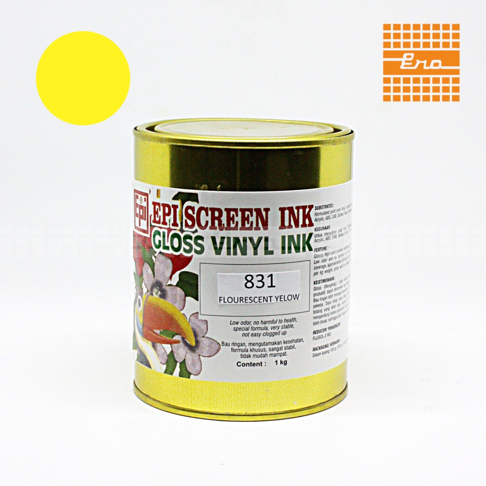 

TINTA MINYAK GLOSS VINYL 831 FLUORESCENT YELLOW