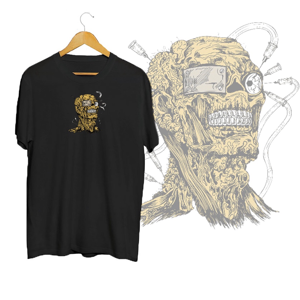 KAOS OVERSIZE RAM SKULL T-SHIRT