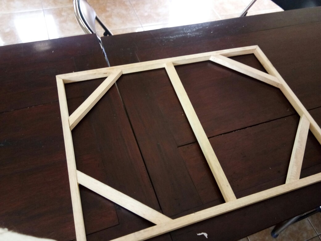 Spanram Rangka Frame Kayu 50x70 Cm