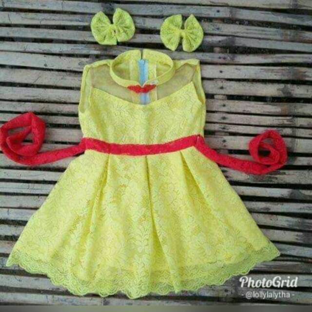 Cheongsam Dress Brokat Dress Natal Baju Natal Anak Dress Couple