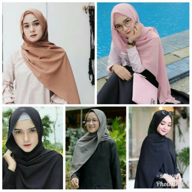 Hijab Jilbab  Sabyan Diamond  Shopee Indonesia