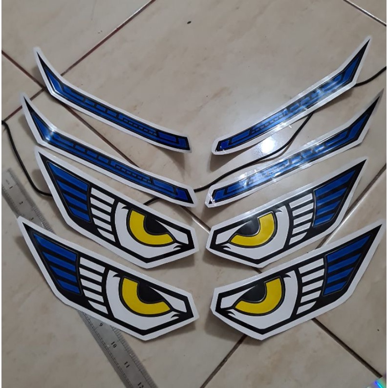 STIKER STICKER CUTTING LAMPU CBR FACELIFT 150 TERBARU