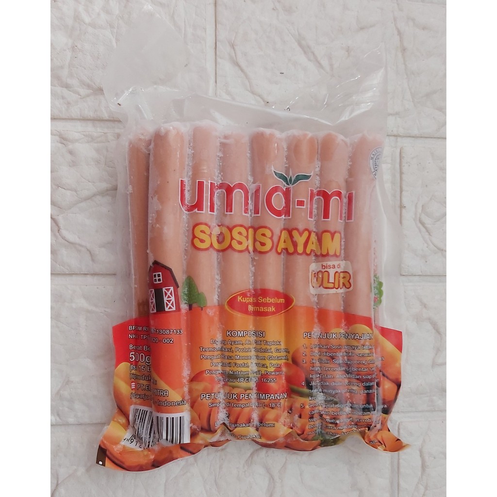 

Umi Ami Sosis Ayam Ulir 500 gr