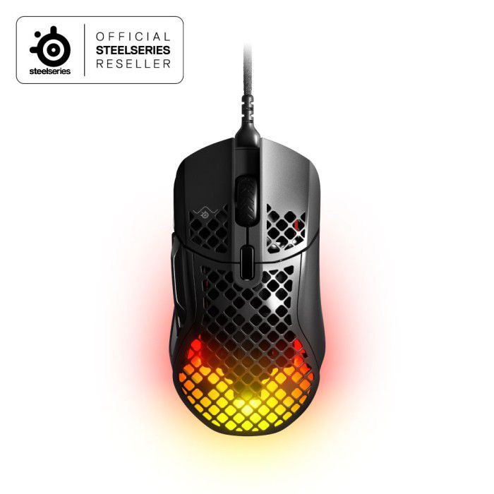 Steelseries Aerox 5 Wired - Gaming Mouse Ultra Lightweight Multi Genre - Original - Garansi Resmi 1 Tahun