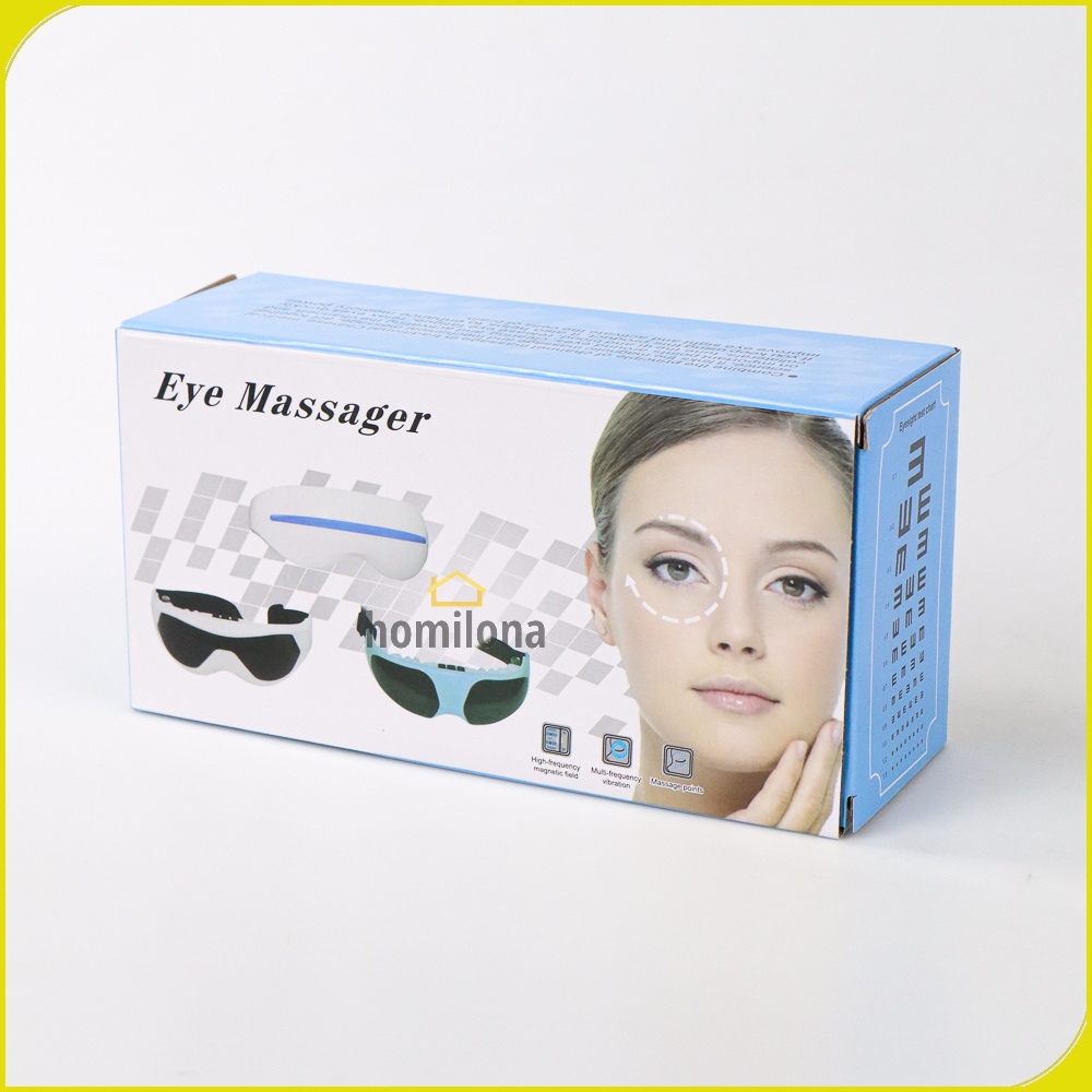 Alat Pijat Mata Elektrik Eye Care Massager XTK 018 White