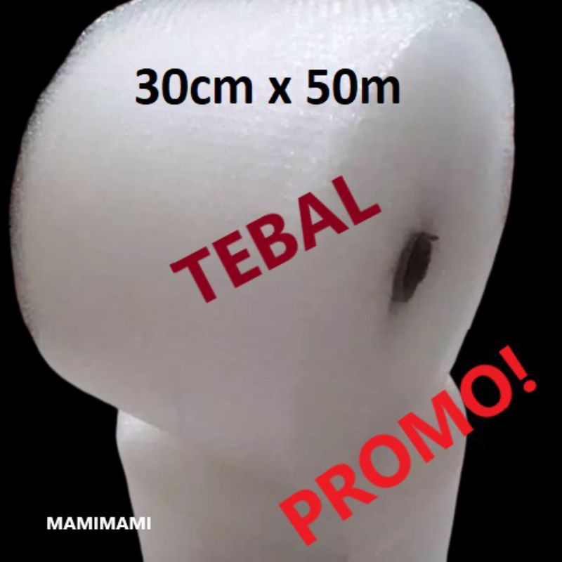 

buble wrap tebal 30cm×50m