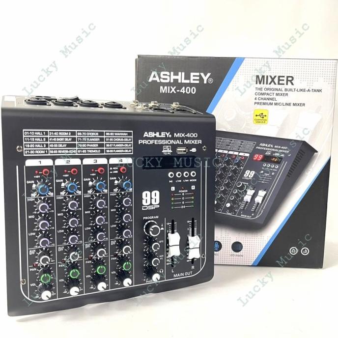 mixer audio ashley mix-400 original murah bagus CUCI GUDANG