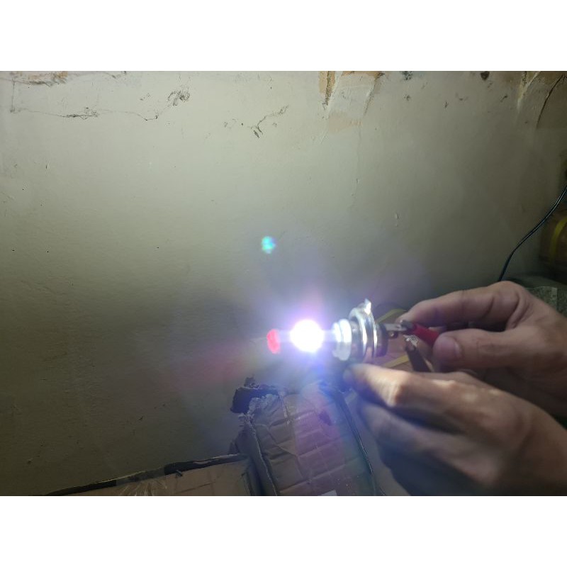 bohlam lampu depan set lampu seri vixion cb scorpio mx king byson cbr r15 dll rtd led 3mata h4