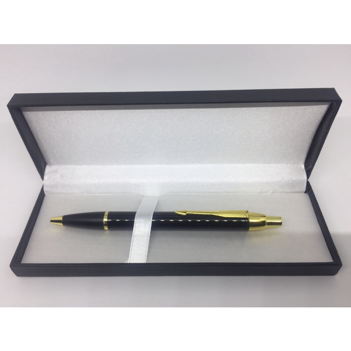 

Pulpen Promosi / Pulpen Parker IM Black TW / KW ( Klip Emas ) promo