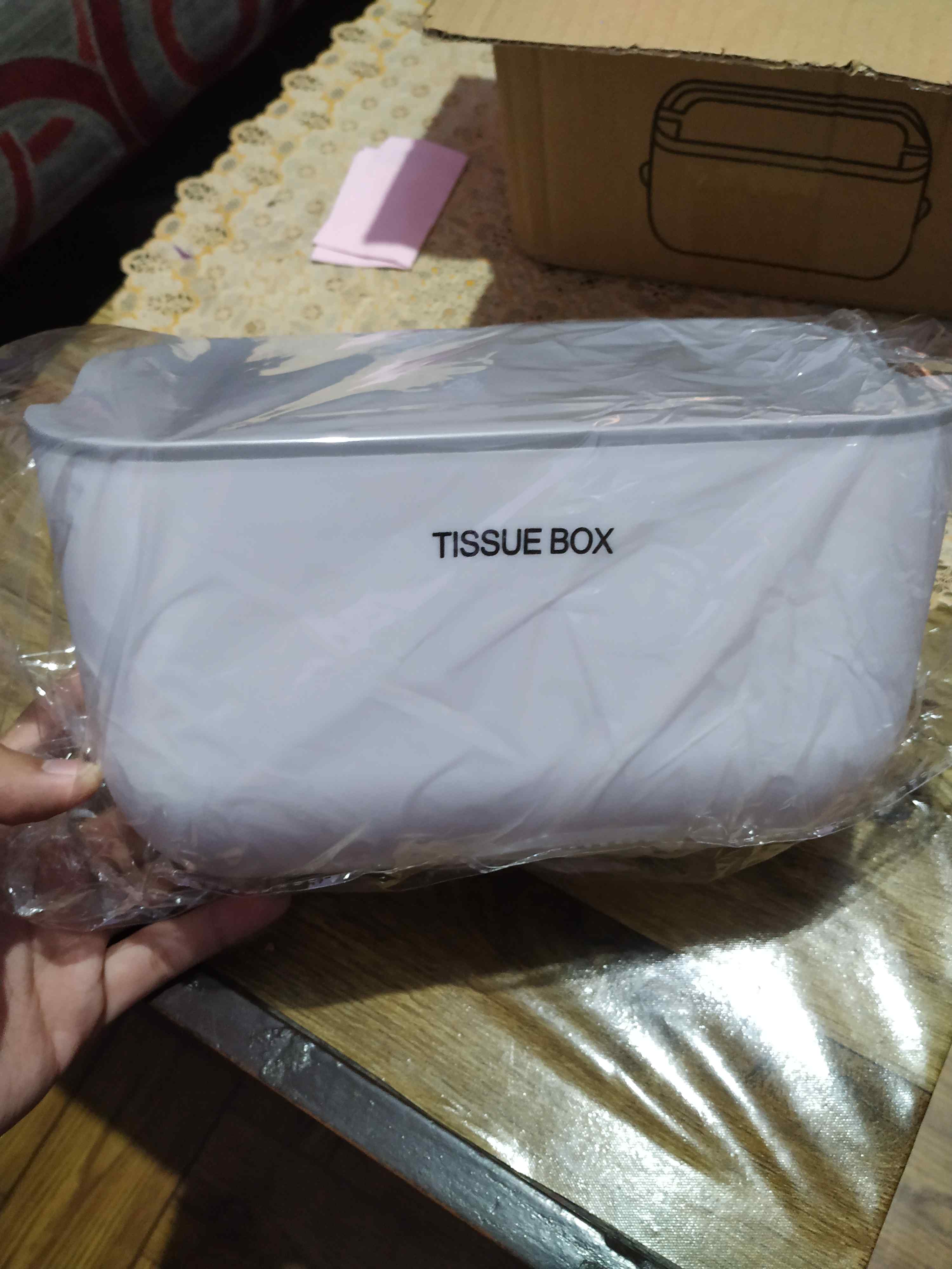 Bt88 - Tempat Tissue Toilet Wc Roll Gulung Kotak Tempel Dinding Keramik Tanpa Paku Tanpa Bor Paku