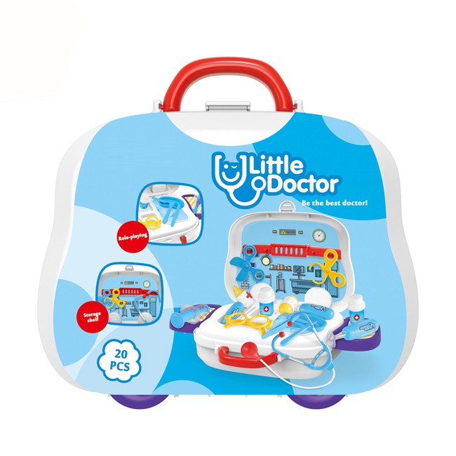  Mainan  Edukasi Profesional Set Little Doctor Mainan  