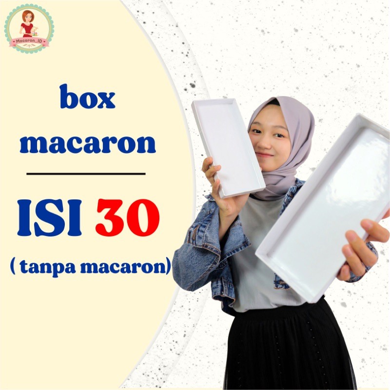 Baby Macaron Box Tanpa Isi Harga Murah