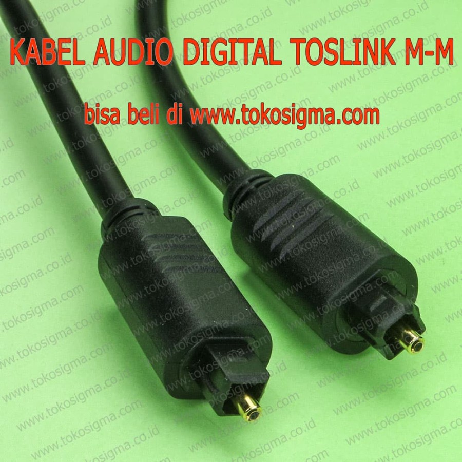 KABEL Optical TOSLink Audio Digital S/PDIF panjang 3 meter