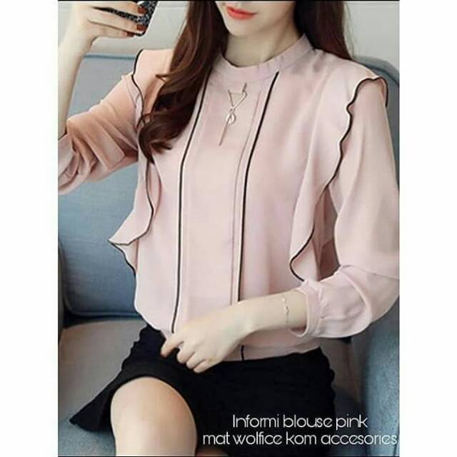 Informi blouse teracota