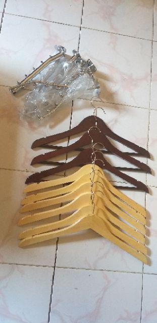 Gantungan Baju Suling Tempel Tembok 6 Titik (paku) || Hanger (import)