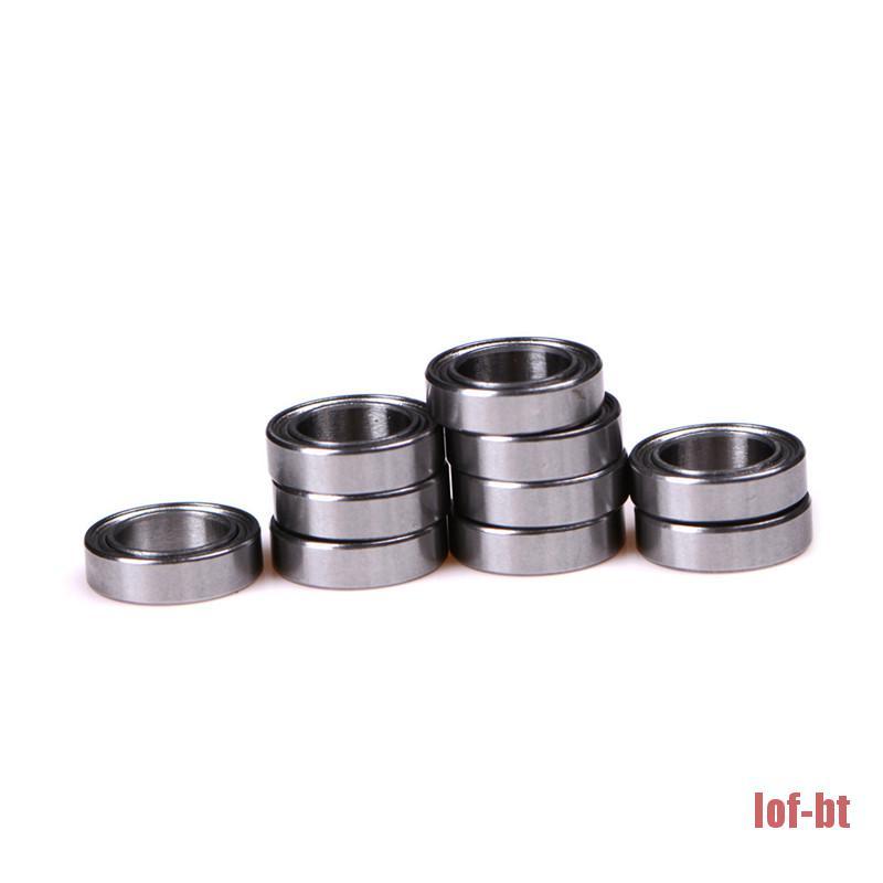 Lof-Bt 4pcs Ball Bearing Mr117Zz 7x11 X 3 7x11 X 3mm Bahan Metal Mr117Z