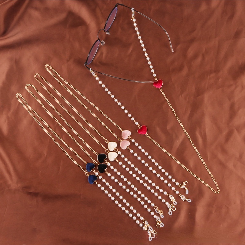 Tali Rantai Magnetik Holder Kacamata / Hijab / Masker Anti Hilang