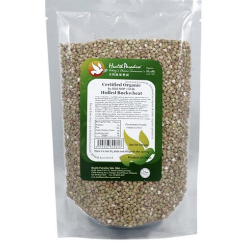 Health Paradise Organic Buckwheat 500g