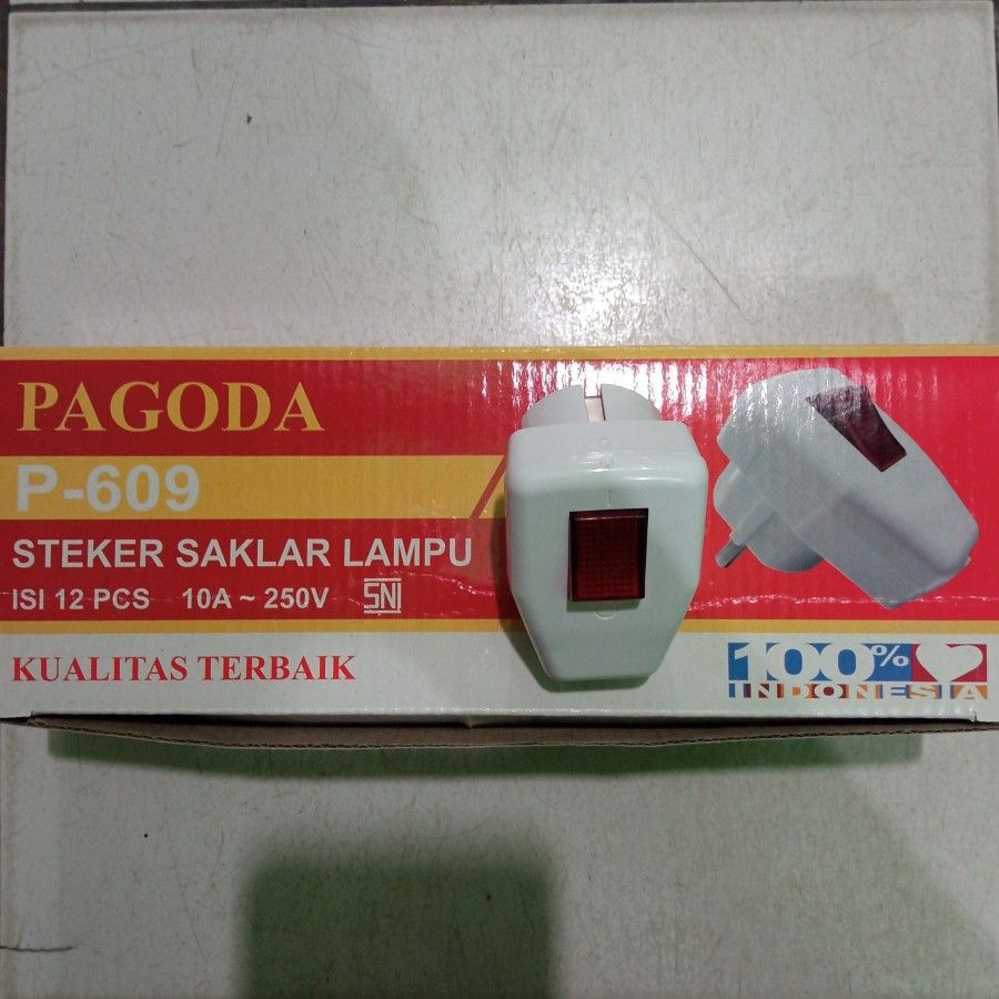 Pagoda Steker Lampu P609