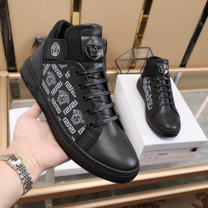 bisa cod sepatu pria sneaker V mirror quality shoes Man type lv 868-1 semu boots kulit
