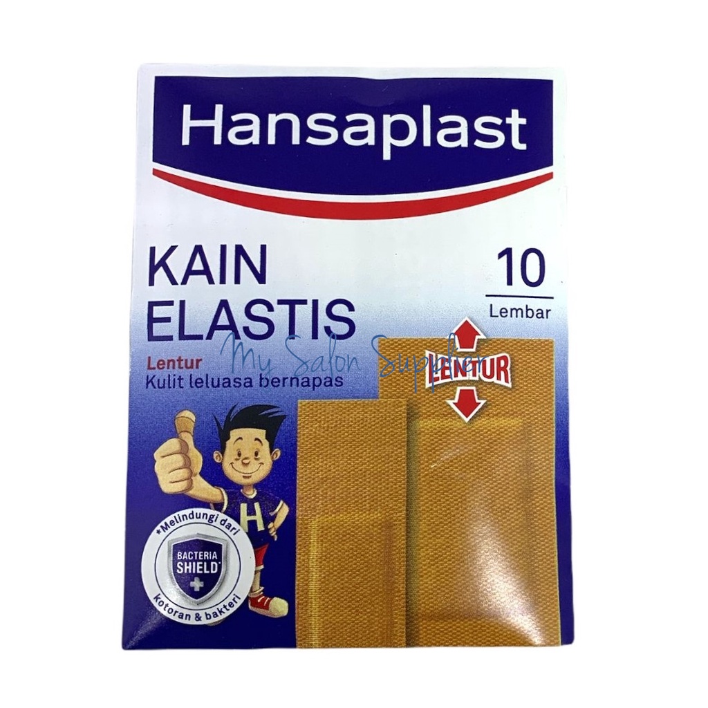 Hansaplast Kain Elastis Lebih Lentur isi 10 Lembar MIX