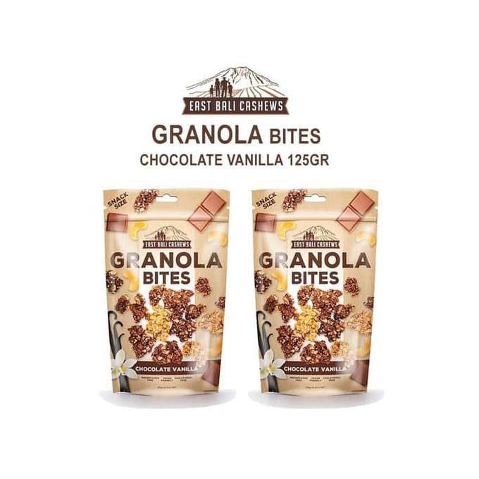 

Diskon!! East Bali Cashew Granola Bites 125 Gram