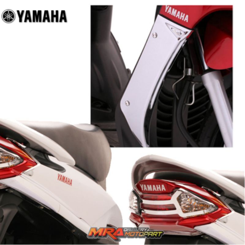 Cover body mio sporty mio smile chrome set original