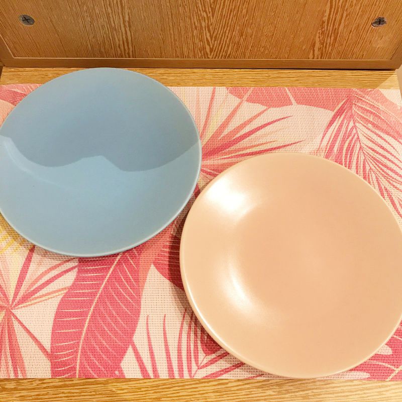 MINISO Solid color series ceramic plate 21cm / piring keramik / piring miniso / piring viral miniso