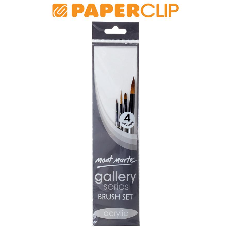 

KUAS / BRUSH GALLERY SERIES MONT MARTE BMHS0009 SET 4