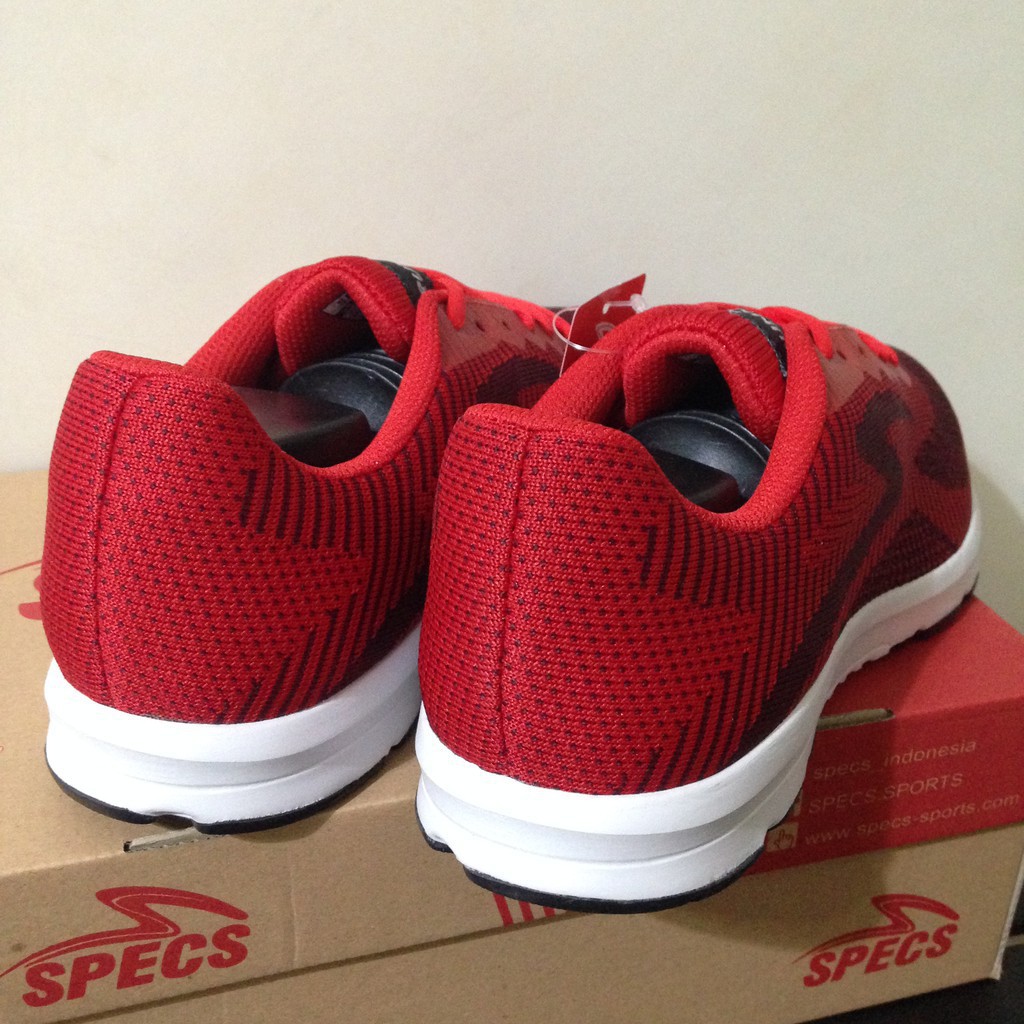 SALE Sepatu Running/Lari Specs Overdrive Emperor Red 200531 Original BNIB