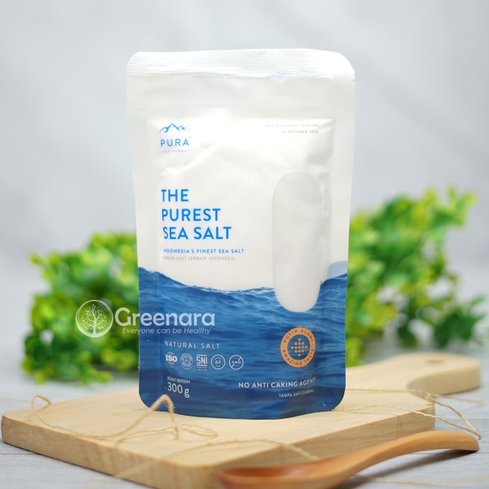 

Fe0Gg Pura Purest Sea Salt 300G Fine / Garam Laut Natural Halus 75djgbfv