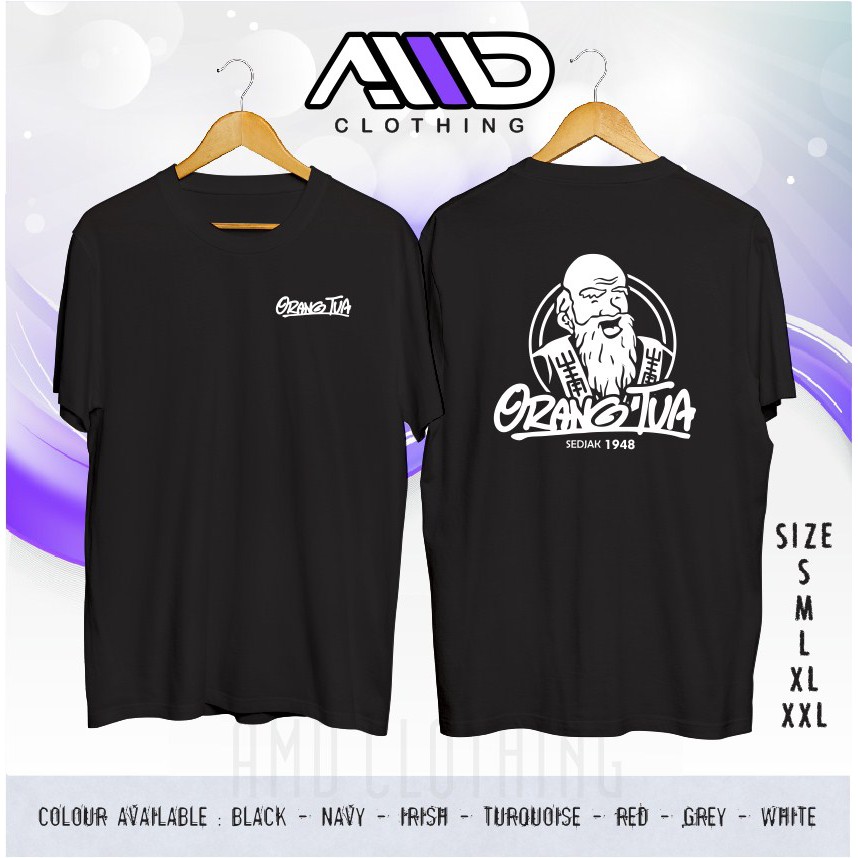 ( PROMO )  Kaos Baju Cap Orang Tua Kaos Cap ORTU Amer Gold DB - TGRC -AMD