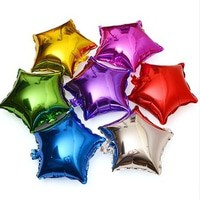 Balon Foil Bentuk Bintang Star 20cm