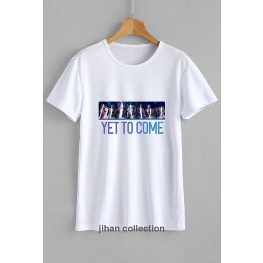 kaos t shirt dewasa wanita bts yet to come album terbaru trending