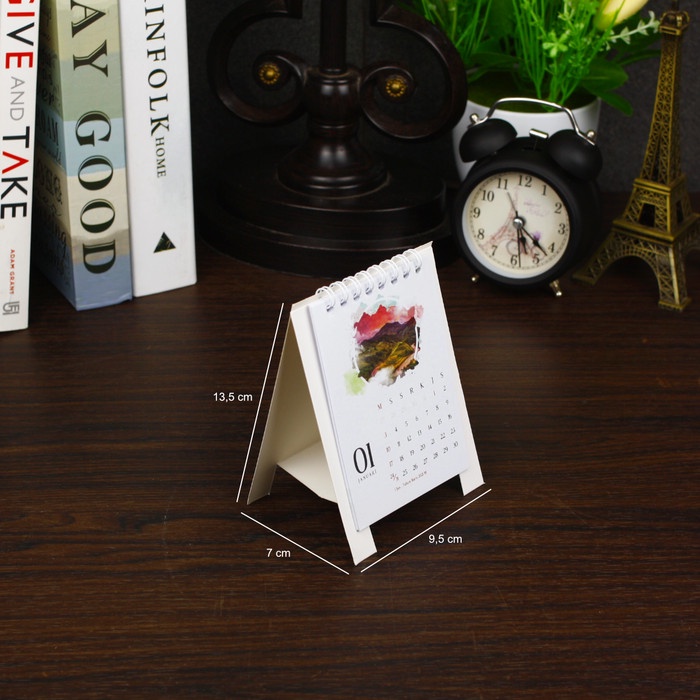 

ORGANIZER-DOCUMENT- KALENDER MINI + MEMO 2021 | KALENDER MEJA/KALENDER DUDUK - 12.5 X 17.5 CM