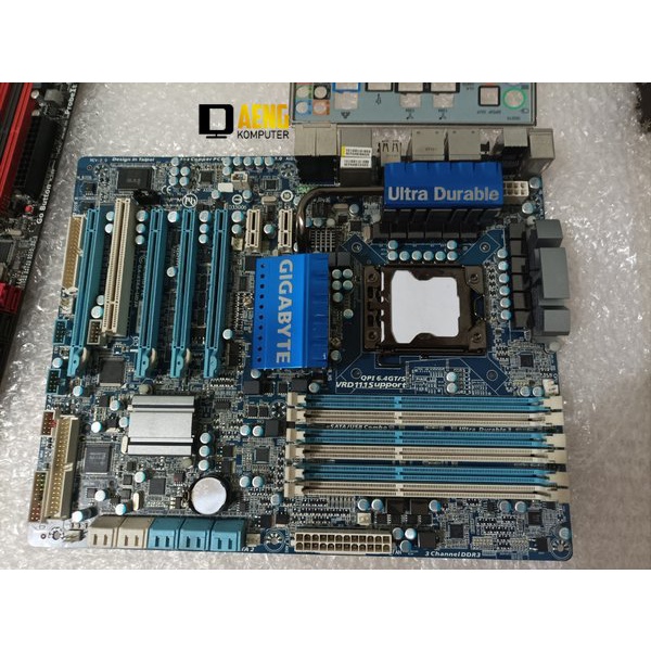 Motherboard Mainboard Mobo Legend Gigabyte GA- X58A - UD3R Socket 1366 6 slot Ram 4 slot pci e USB 3