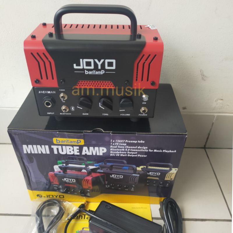 JOYO JACKMAN BANTAMP GUITAR AMP HEAD 20W PRE AMP TUBE HYBRID