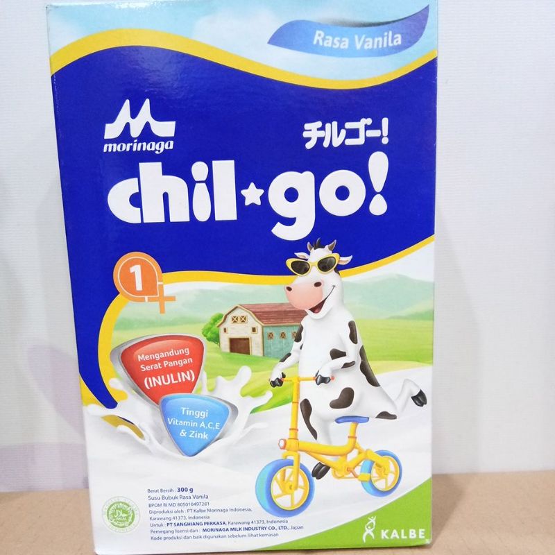 MORINAGA CHILGO 1+ 300GR RASA MADU , VANILA