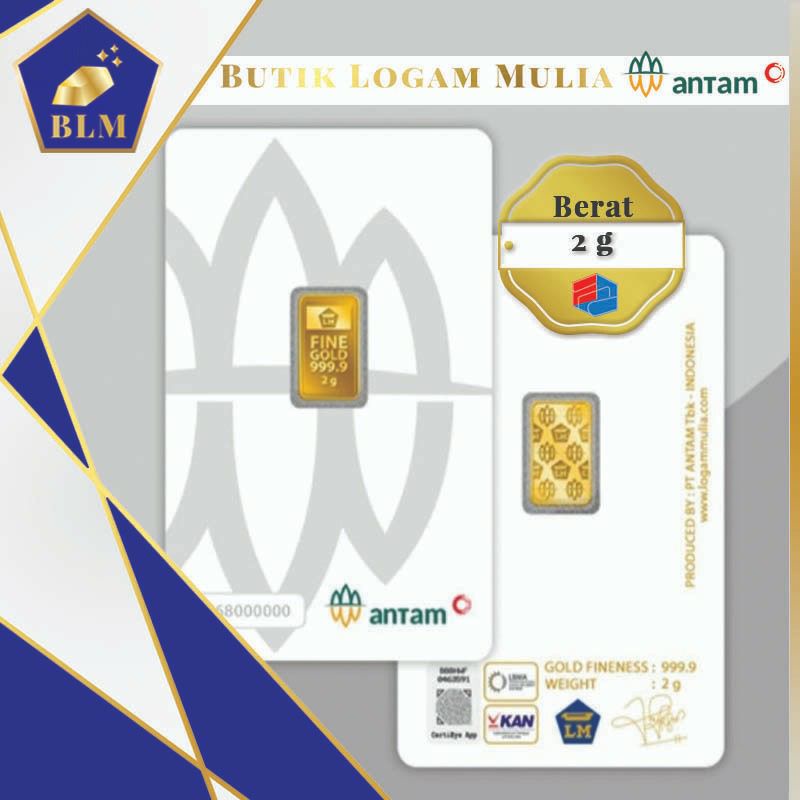 Logam Mulia Antam 2 gram