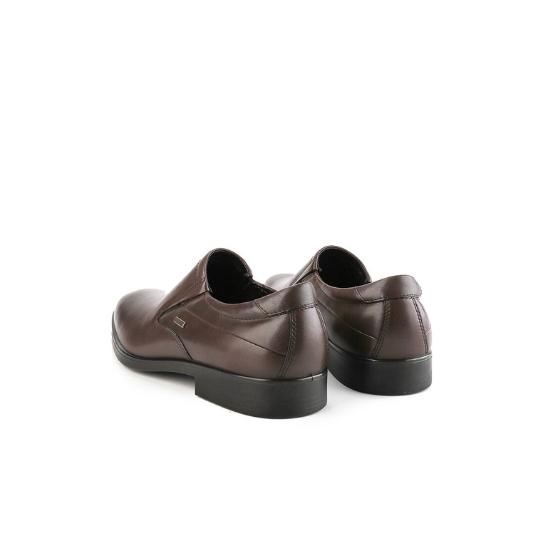 SEPATU FORMAL HUSH PUPPIES PRIA ORIGINAL PANTOFEL KULIT COKLAT HM003