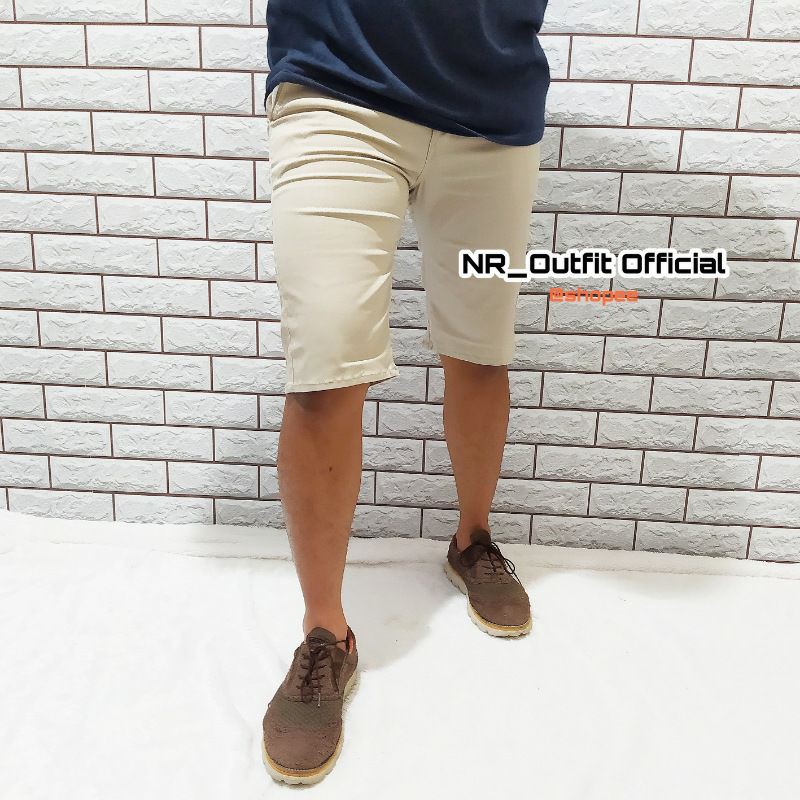 Zaraman Celana Chino Pendek Pria Casual Polos Cinos Cowok Chinos Shorts Pants NR_Outfit Official COD