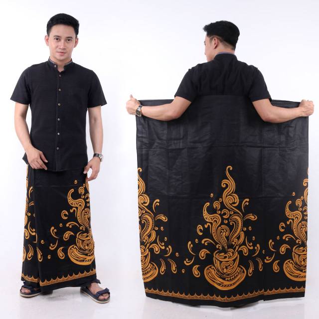Sarung batik print kopi
