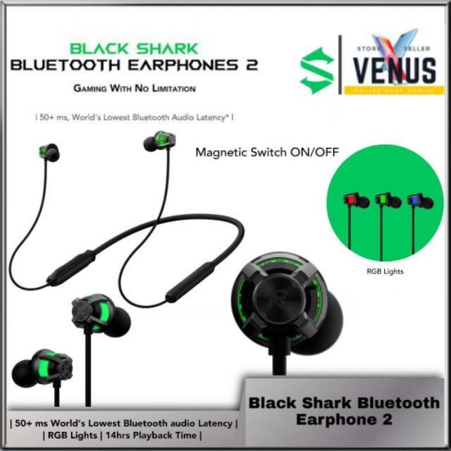 Black Shark - Ophidian Gaming Earphone - Bluetooth Earphones 2