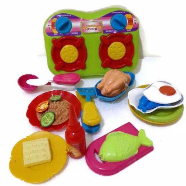 Mainan Anak Masak Masakan RIa Nasi Goreng No.KS 68