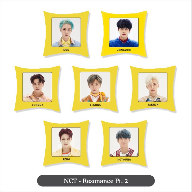 Bantal NCT 30x30 universe resonance